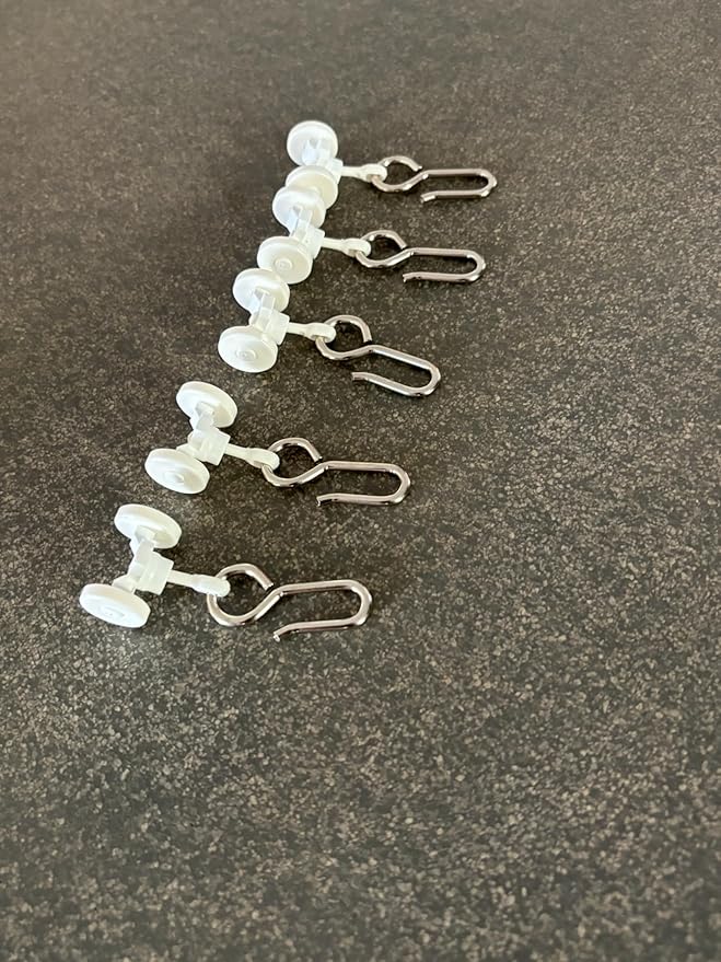 Ceiling Track Roller Hooks (1 Pack of 5)