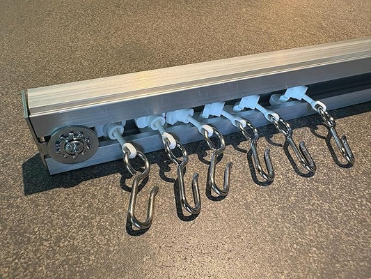Ceiling Track Roller Hooks (1 Pack of 5)